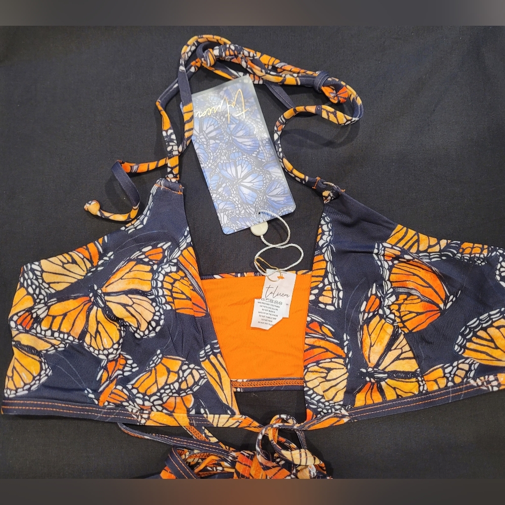 ToLuca Amina Waist Wrap Triangle Top
